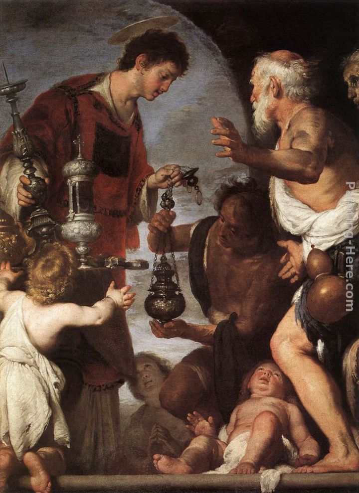 Bernardo Strozzi The Charity of St Lawrence